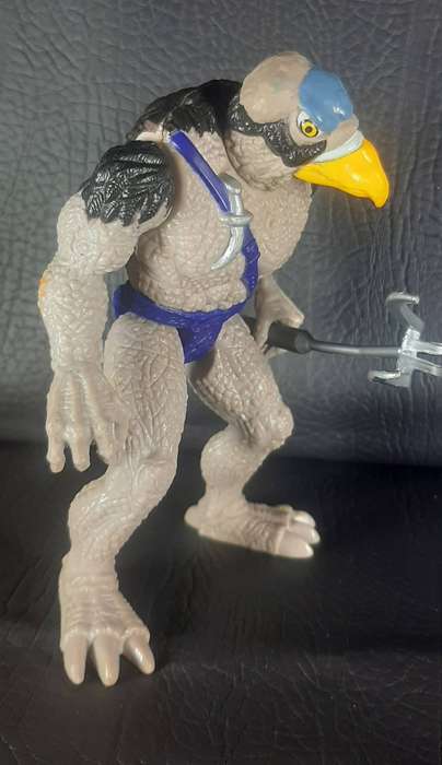 VULTUREMAN  SERIES TWO (1986)  MUTANT SCIENTIST WITH SILVER TRIDENT  THUNDERCATS VILLAIN  LJN