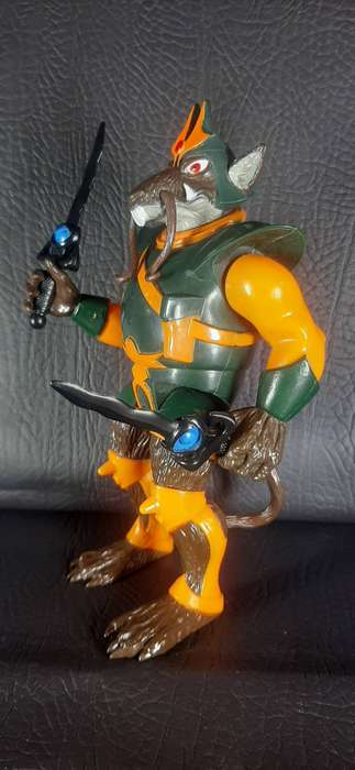 RATAR-O  SERIES TWO (1986)  MUTANT COMMANDER WITH SWORD & HELMET  THUNDERCATS VILLAIN  LJN