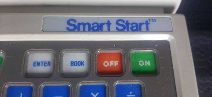 1987 Smart Start Vintage Math Computer Toy with Remote