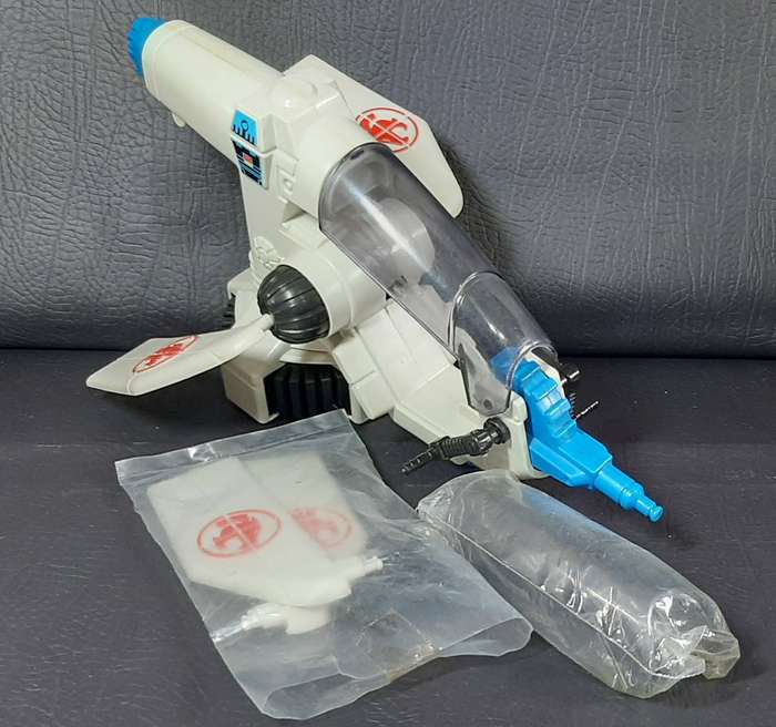 HOVERCAT  THUNDERCATS SCOUT CRAFT  LJN 1986  ORIGINAL BOX + SPARE PARTS INCLUDED