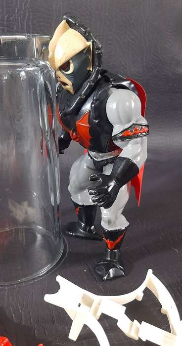 MASTERS OF THE UNIVERSE  HORDAK (1985) EVIL LEADER OF THE HORDE WITH CROSSBOW & CAPE