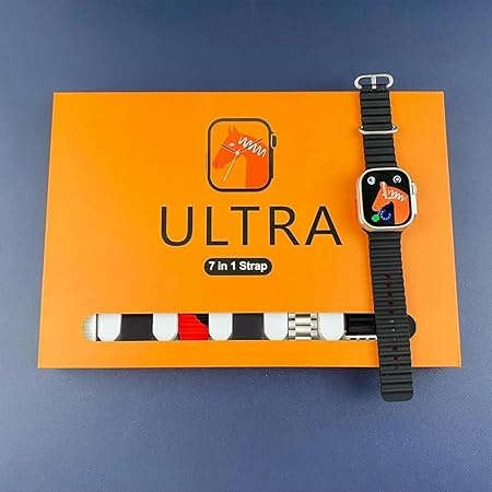 ULTRA 7 IN 1 STRAP SMARTWATCH WITH BIG 2.01 INFINITE DISPLAY