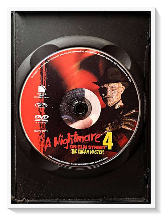 A Nightmare on Elm Street 4 - DVD - PG16VHL - Disc and Casing in Excellent Condition