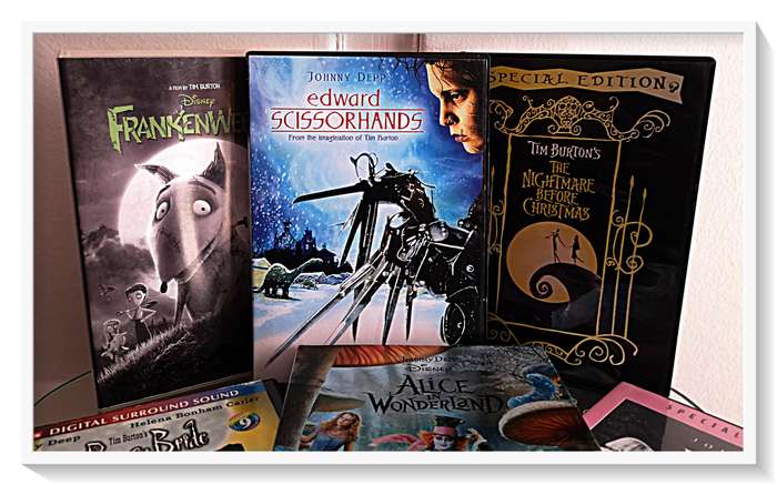 A TIM BURTON Film Collection - Genre - Fantasy - Special Edition - Condition - All Very Good***