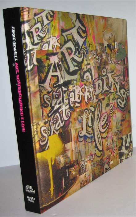 Andy Howell: Art, Skateboarding & Life Large - Hardcover: GINGKO Press - USA 2nd Print with DVDs*