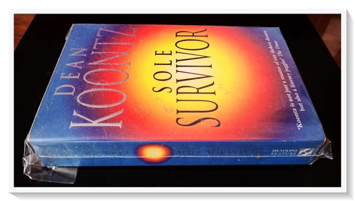 Dean Koontz Sole Survivor - Standard Format Paperback - Headline Press - Wrapped in Plastic*