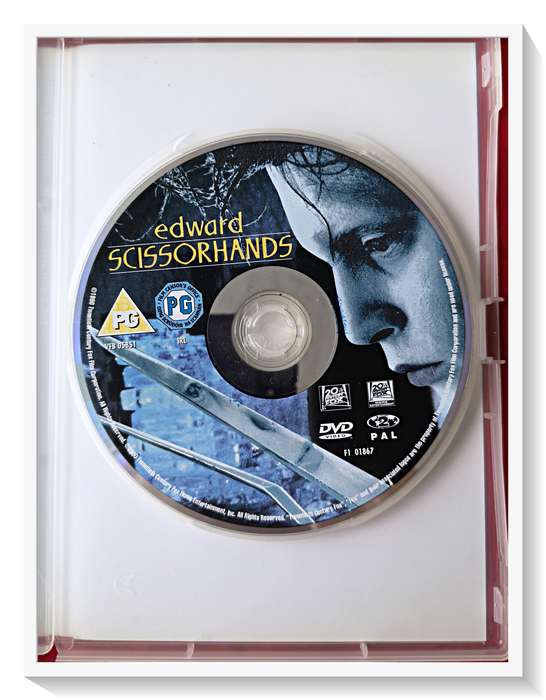 Edward Scissorhands by TIM BURTON - Fantasy Cult Classic - Condition Excellent