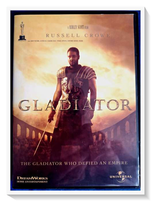 Movie: Gladiator - Russel Crowe - A RIDLEY SCOTT Film - Casing & Disc in Very Good Condition***