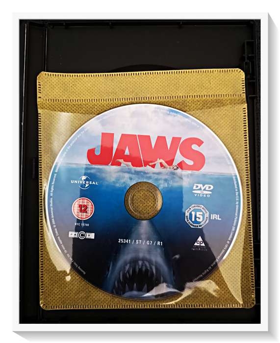 JAWS - Cult Classic - PG2-13V - Disc & Casing VG+ No Hardcopy Collection is Complete Without it!