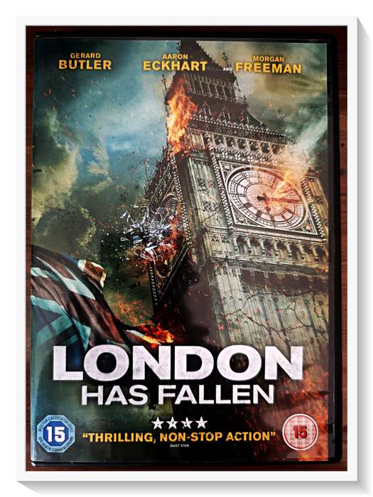 LONDON HAS FALLEN - Action Drama - DVD - 2-16VLP - Disc and Casing in LIKE NEW Condition *****