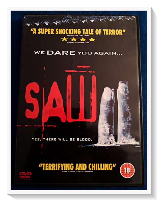SAW II - Raw Terror - PG18VLP - DVD - Horror - Casing and Disc in Excellent Condition