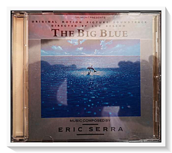 The Big Blue - Motion Picture Soundtrack - Music by ERIC SERRA - Case & Disc in Excellent Condition
