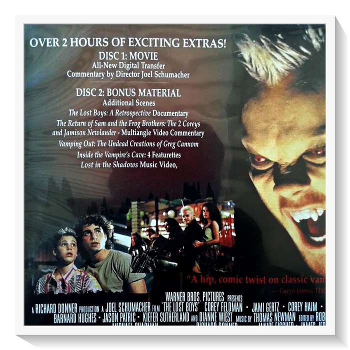 The Lost Boys - CULT CLASSIC - Two Disc Special Edition - Disc & Casing in Excellent Condition*