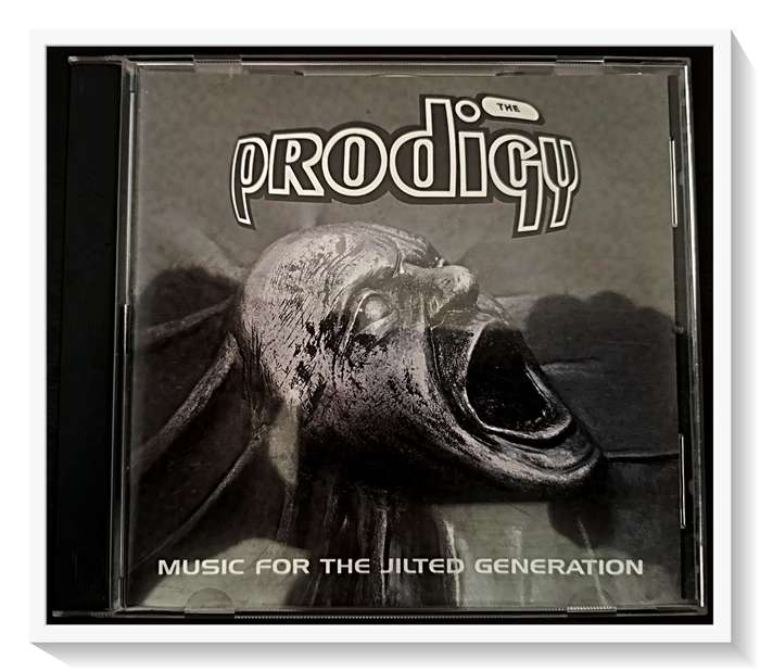 The Prodigy Music for the Jilted Generation Disc and Booklet in Very Good Condition