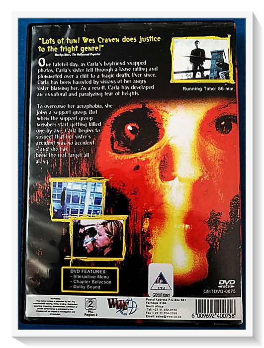 Wes Cravens Dont Look Down - Classic Horror Film - Condition Very Good ***