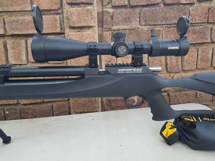 SNOWPEAK M25 REGULATED PCP .22 WITH SCOPE