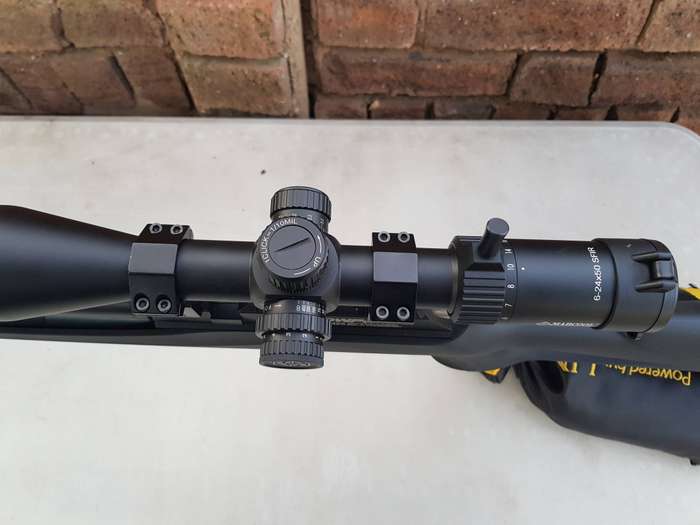 SNOWPEAK M25 REGULATED PCP .22 WITH SCOPE