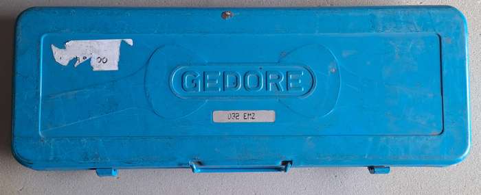 Gedore socket set D32 EMZ 3/4" drive