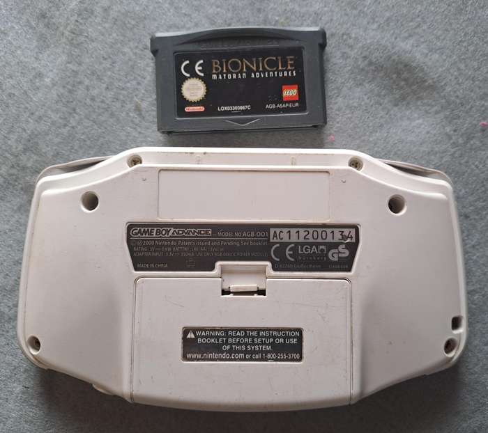 Two Nintendo Gameboy Advance.