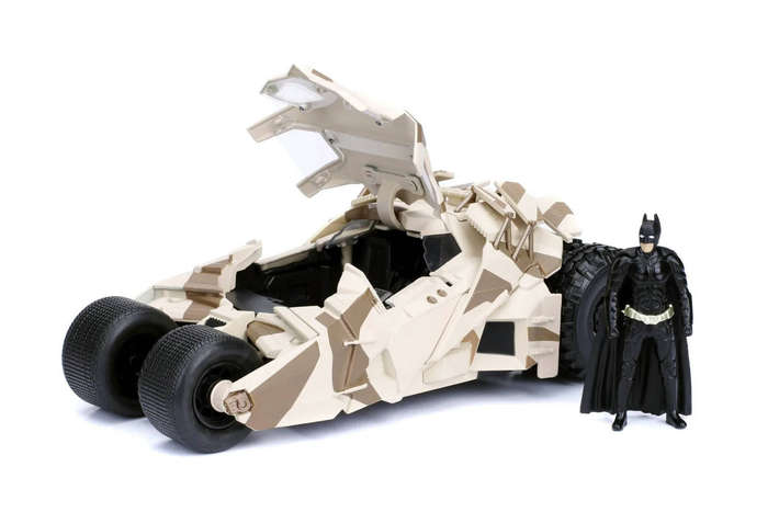 Jada 1:24 die-cast The Dark Knight Batmobile and Batman..