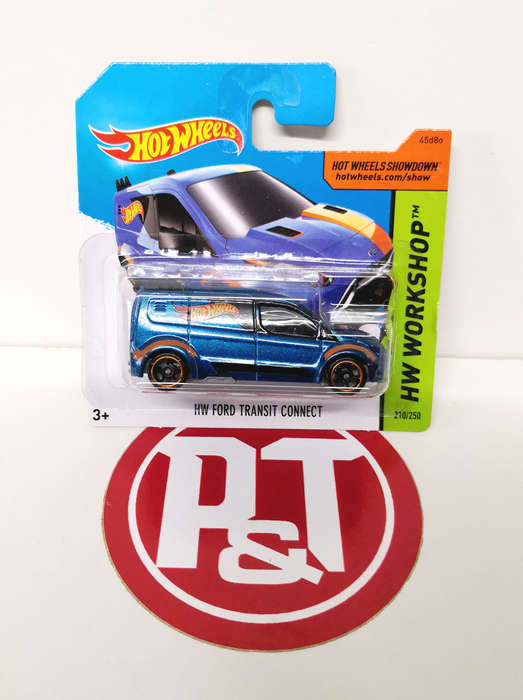 2014 Hot Wheels HW Ford Transit Connect