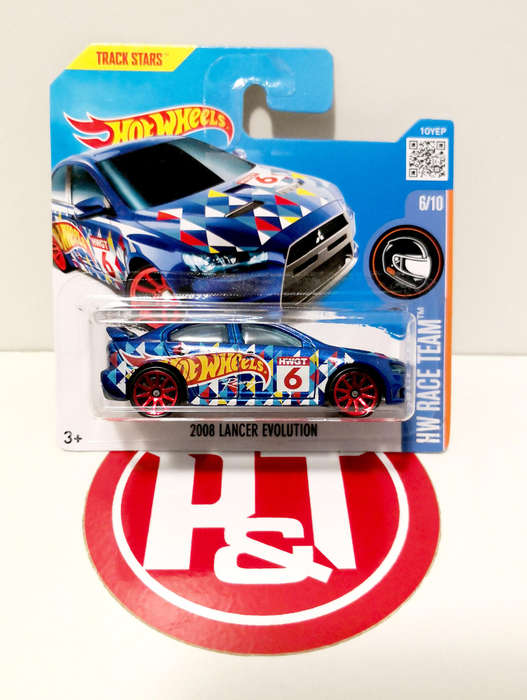 2016 Hot Wheels "Hot Wheels Racing" 2008 Lancer Evolution