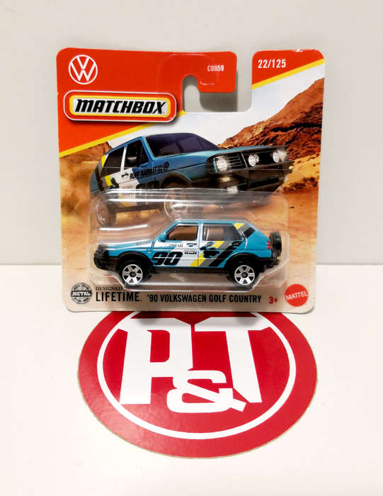 2025 Matchbox '90 VW Golf Country