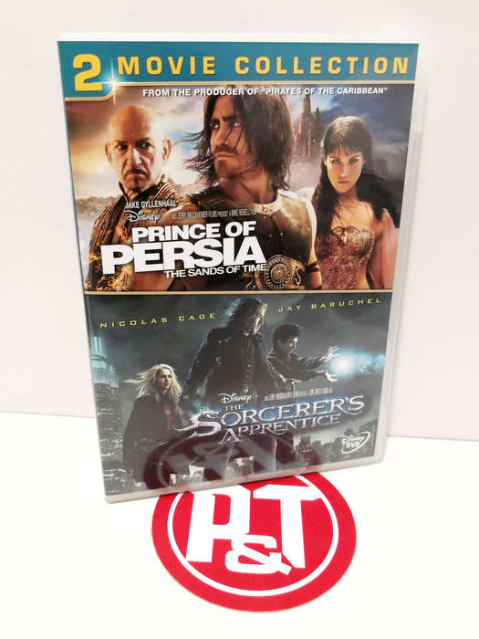 Prince of Persia + The Sorcerer's Apprentice 2 Movie DVD set