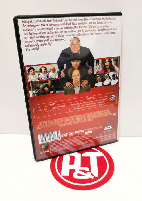 The Three Stooges Movie DVD
