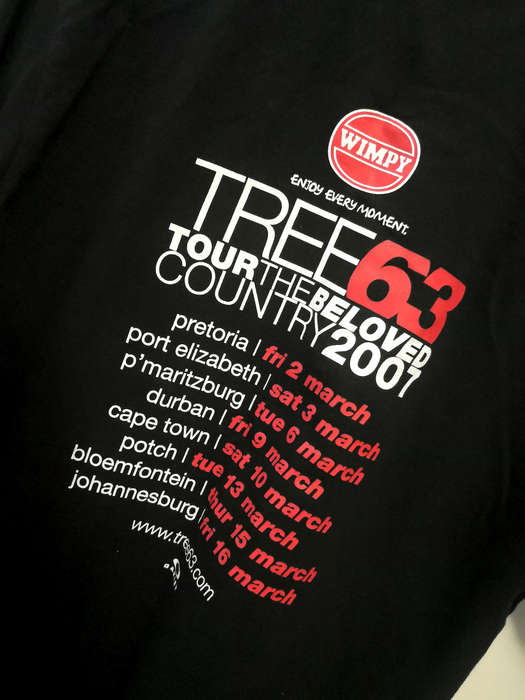 Men's TREE63 2007 Tour T-Shirt - M