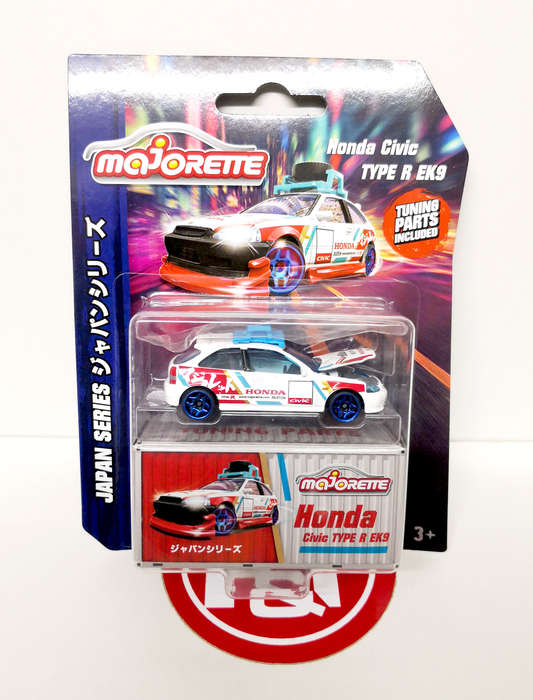 Majorette Honda Civic Type R EK9 Combo (2 x Models)