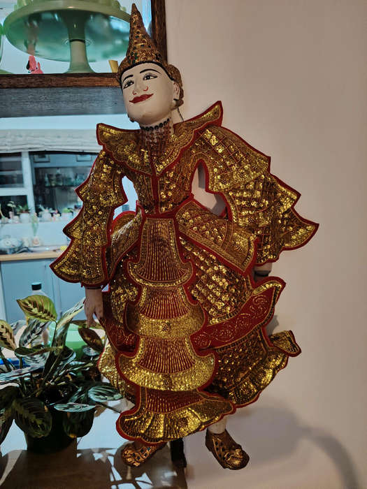 Vintage Burmese Puppet