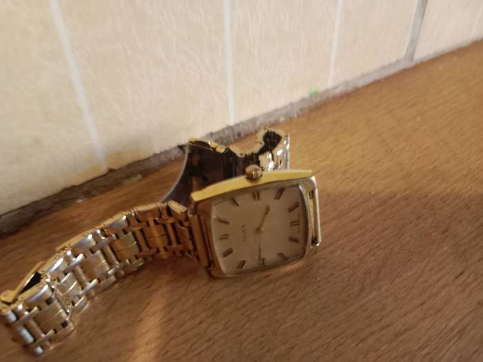 Beautiful Olma mens vintage manual watch