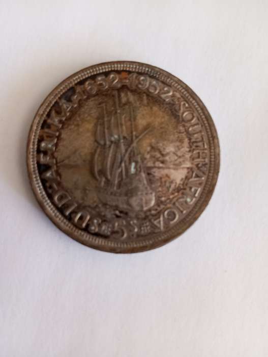 A union sa 5 shilling 1952