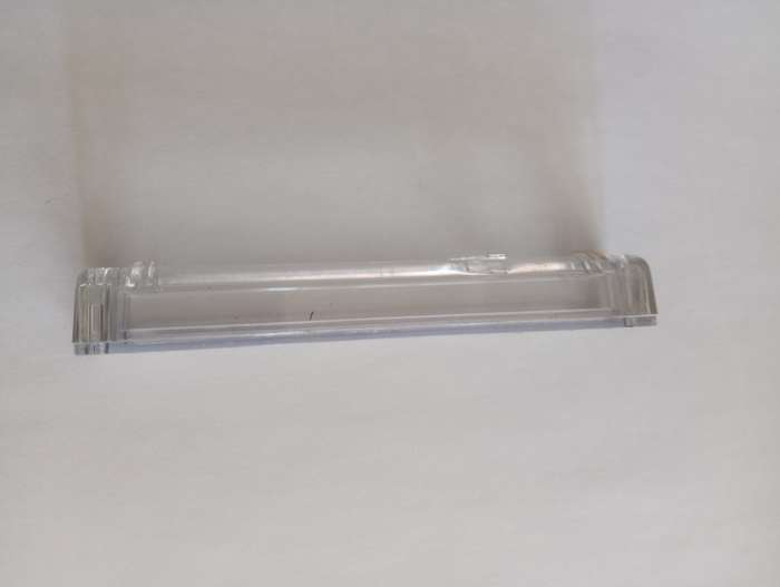 Mezuzah cover clear perspex