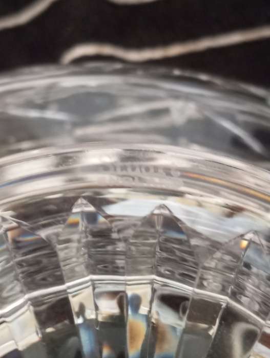 A beautiful cut crystal bowl by Stuart's