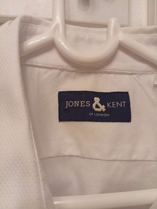 Pair brand new white dress cotton shirts L-sleeve