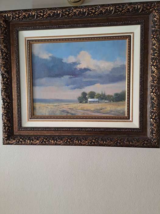 Ignatius Marx  Oil Painting  "Rietfontein Noord Kaap"