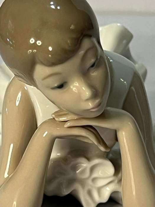 Nao by Lladro Ballerina- Laying down