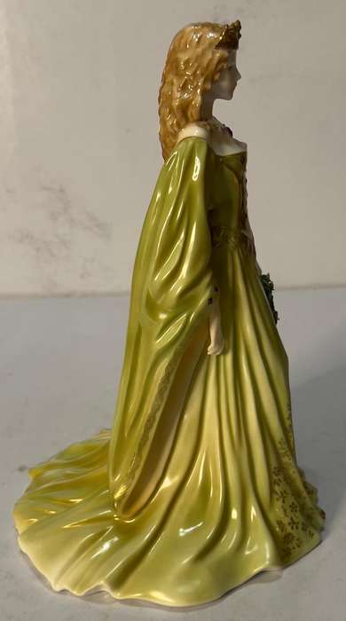 Royal Worcester Golden Girl of May