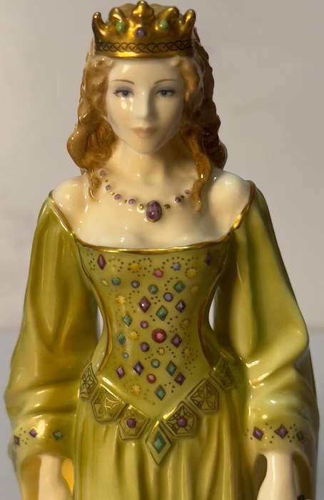 Royal Worcester Golden Girl of May