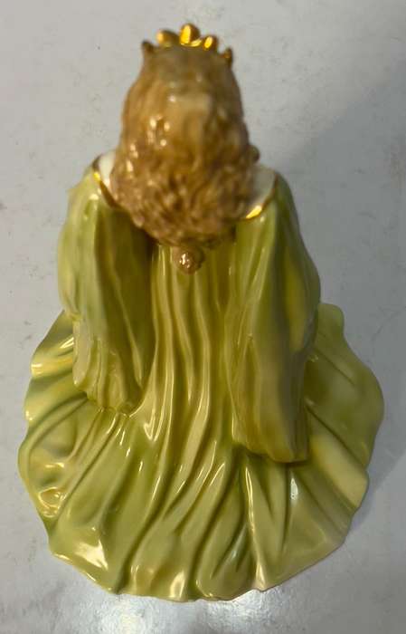 Royal Worcester Golden Girl of May