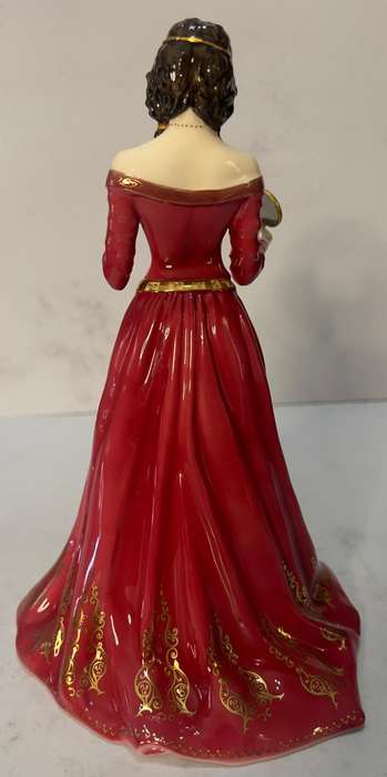 Royal Worcester "The Fair Maiden of Astolat" Fine Bone China Figurine Limited Edition