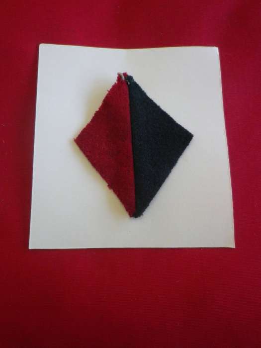 SAUDF - KAFFRARIAN RIFLES FELT BADGE BACKING   (249)