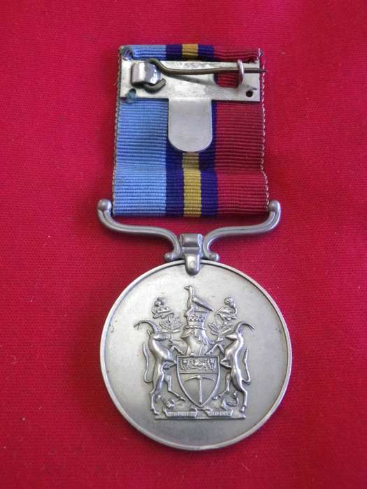RHODESIAN FULL SIZE GENERAL SERVICE MEDAL (RhGSM) TO PR22010 SGT T.A. DAVIDSON   -UNRESEARCHED (219)