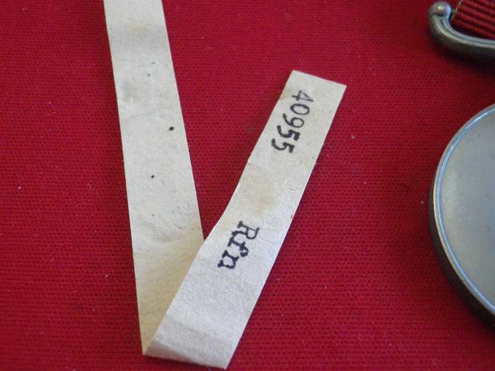 RHODESIAN GENERAL SERVICE MEDAL (RhGSM) TO 40955 RFN K. BRODERICK + AWARD SLIP - UNRESEARCHED (220)
