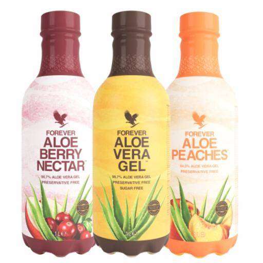 Forever Living Aloe Drinks Tri Pak - Variety Forever