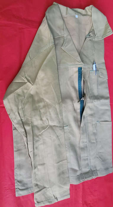 Long-Sleeved Greenish-Khaki WORK TOP ONLY. (40)