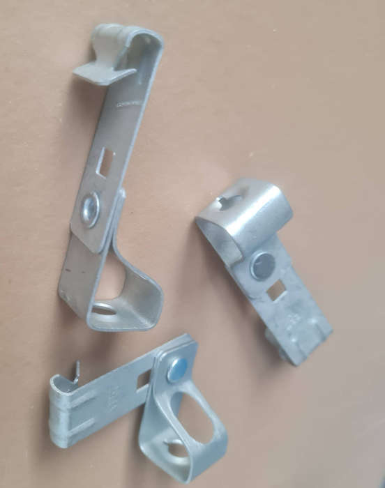 Stainless Steel Girder& Beam Cable Clips. (Bid Per Piece-To Take All 10x)