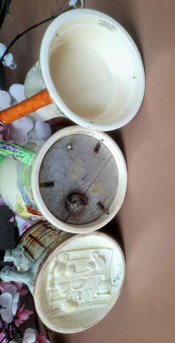 JOB LOT Collector Ceramic Toby Mugs (Weller, John Peel & Musical Marry-Jane).  Bid Per Lot)  READ!!